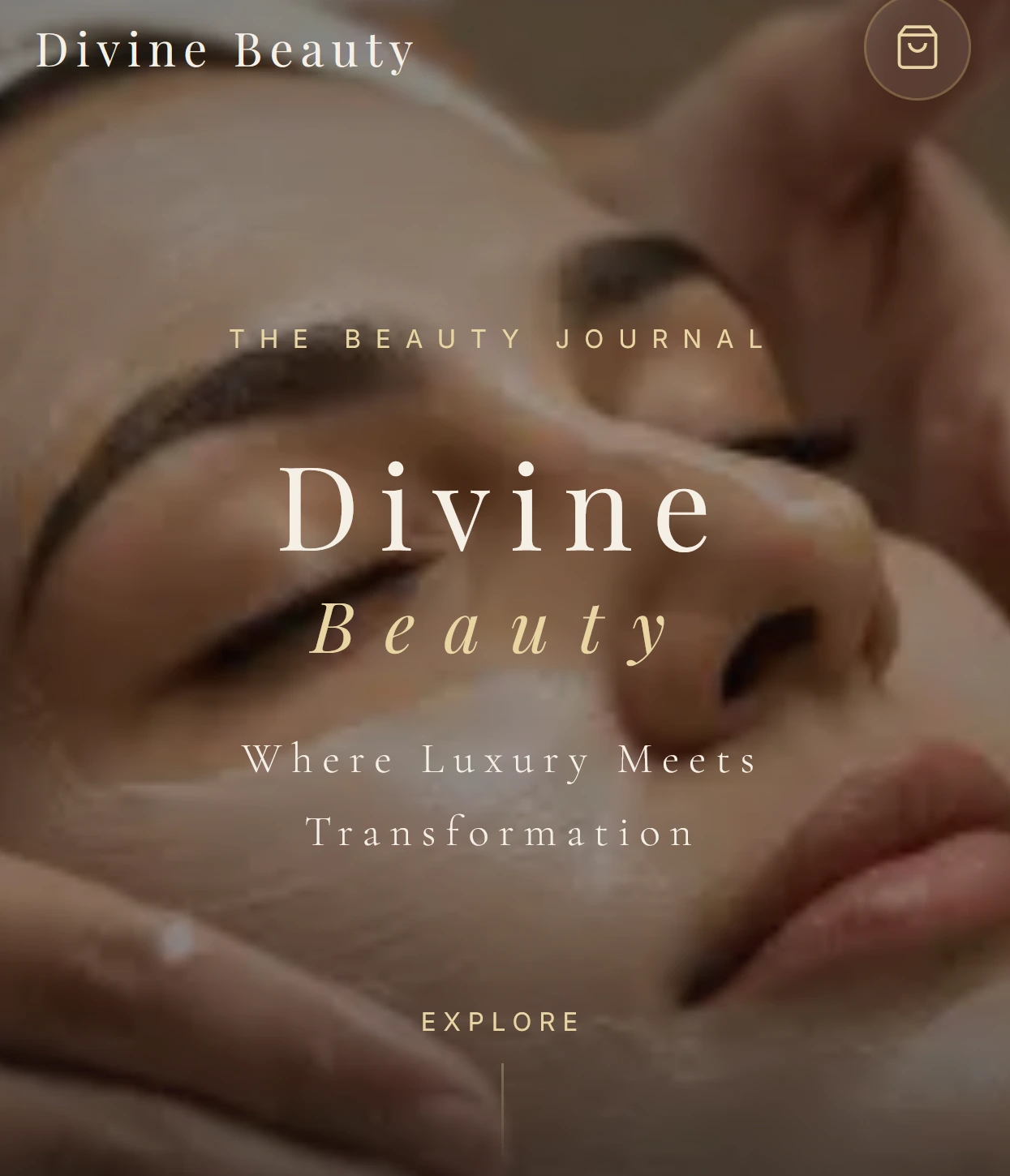 Salon Card Theme 6 — Luxury Magazine